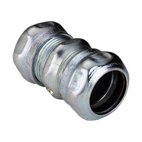 17 mm electrical box compression fitting|Buy STEEL EMT COMPRESSION CONNECTORS.